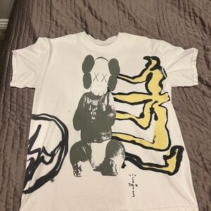 cactus jack X KAWS shirt SIZE S